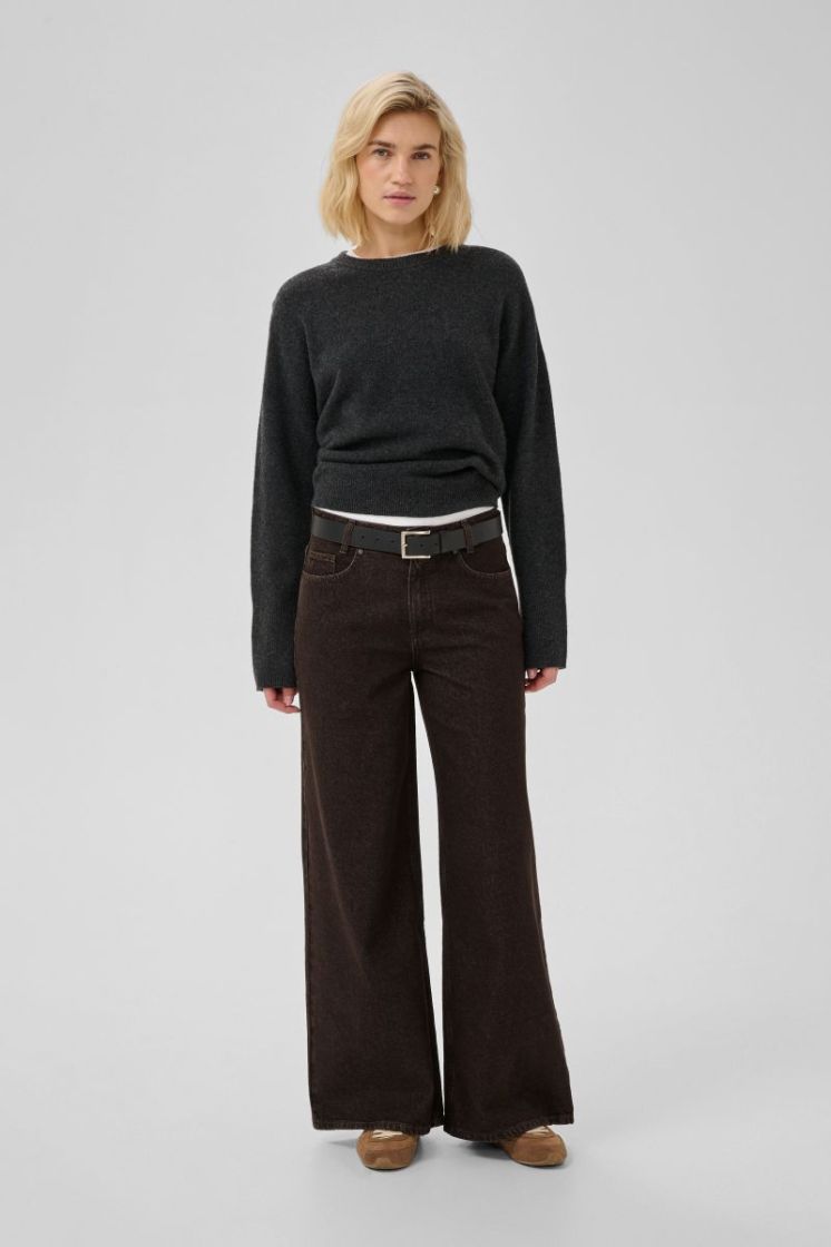Jeans Wide MWAva 188 109758 Dark Bro