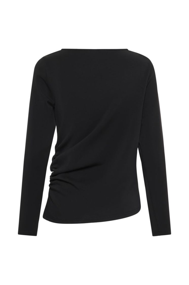 Helle Asymmetric Blouse  100031 Black