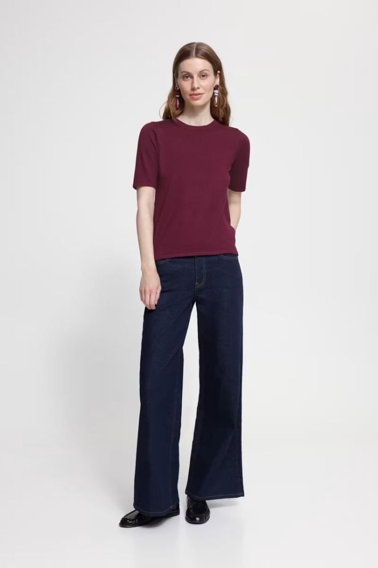 LULS O-NECK SS 192024 Rhododen