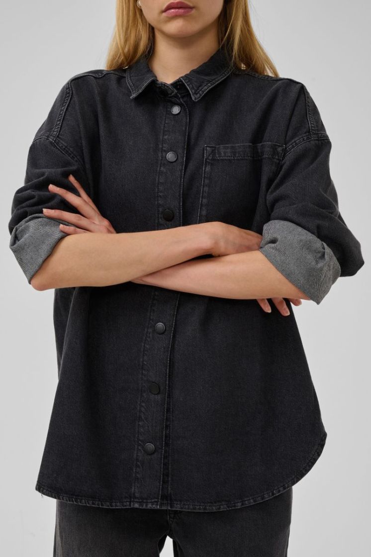 MaloMW 143 Shirt 100086 Dark Gre