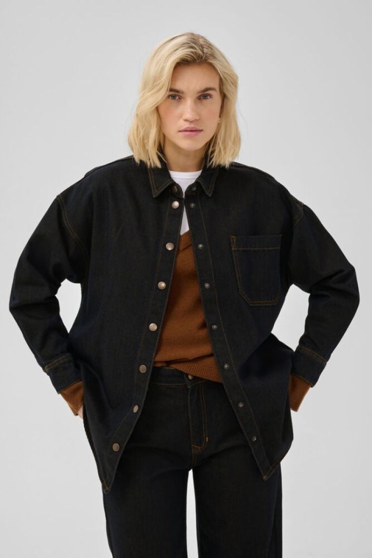 Denim Shirt MWSinna 186 109776 Blue/ Br