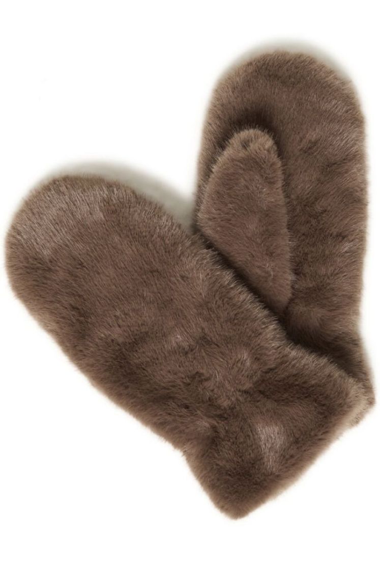 WOLFIE MITTENS 2 181112 Walnut