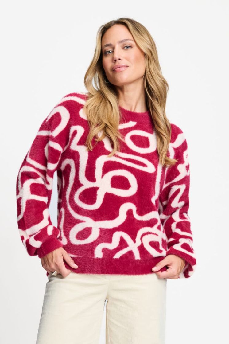 Frida Pullover 400 red