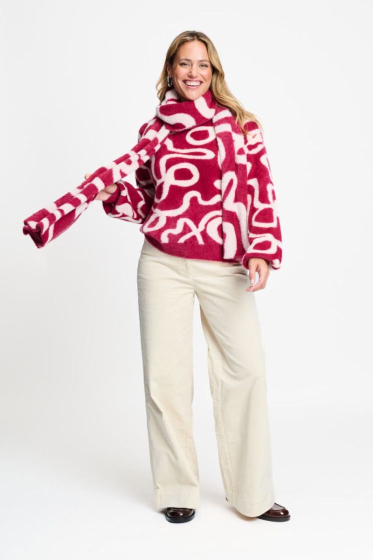 Frida Pullover 400 red