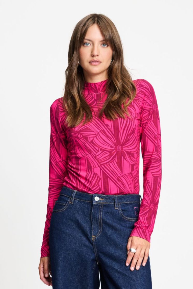 Romi Turtleneck 500 Pink