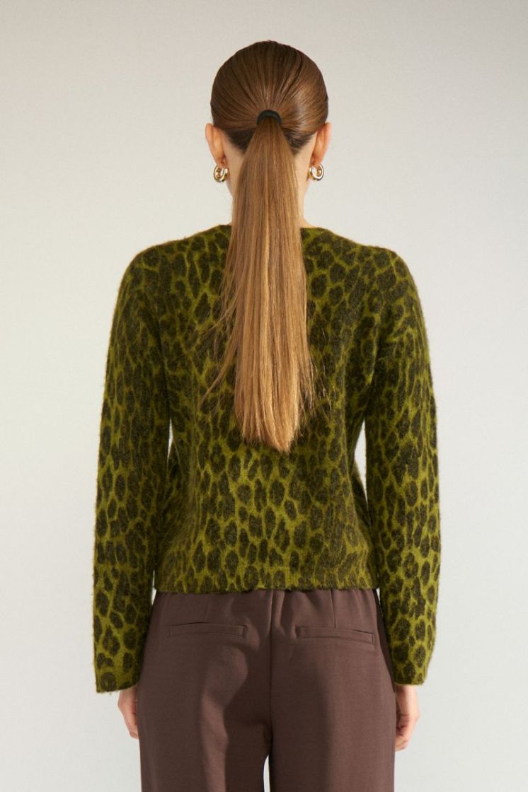 Riette leo pullover 4060 Calla Gree