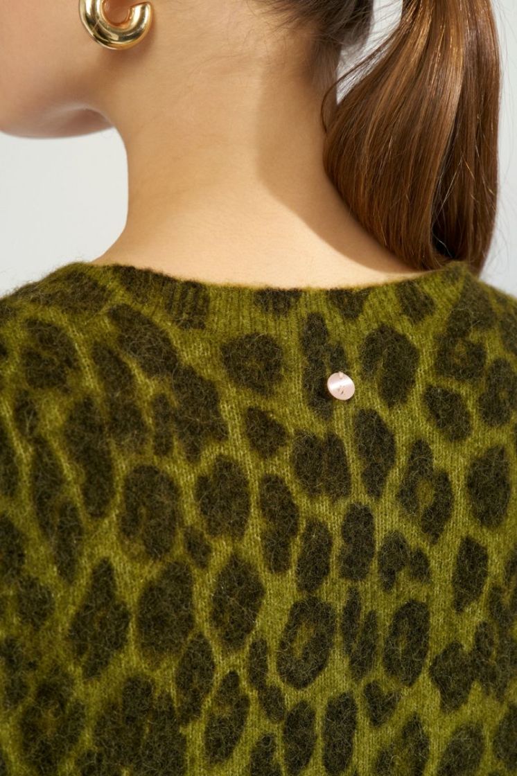 Riette leo pullover 4060 Calla Gree
