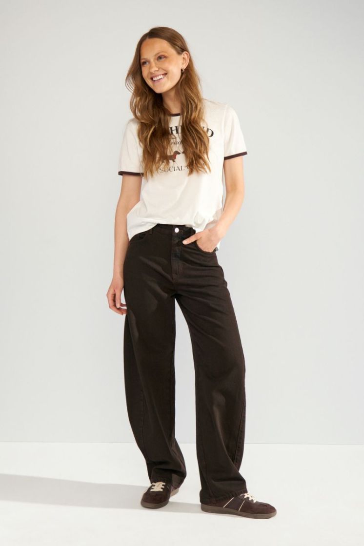Amsterdam HR barrel jeans 5698 black coff