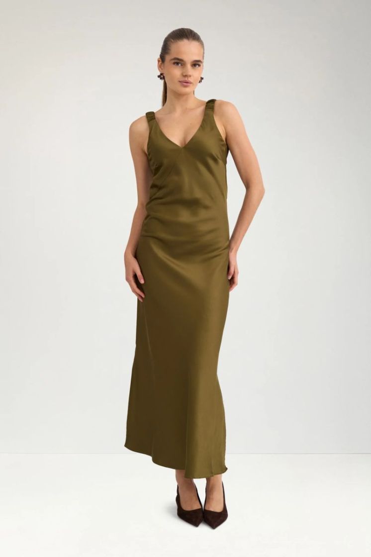 Evelyn new dress 4053 fir green
