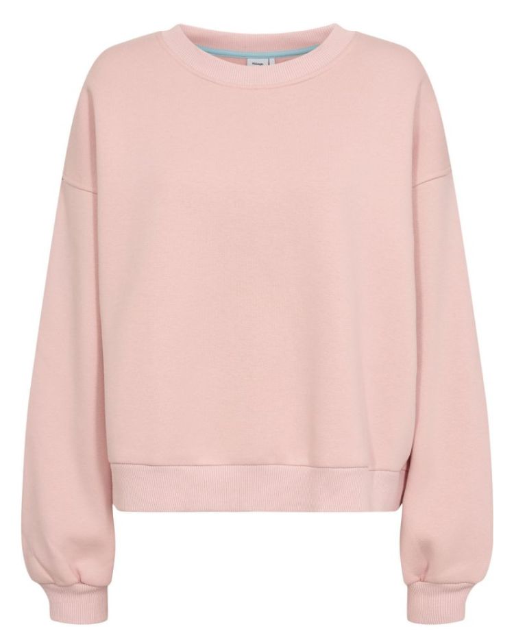 Bissa oversize cropped sweatsh 2517 peachskin