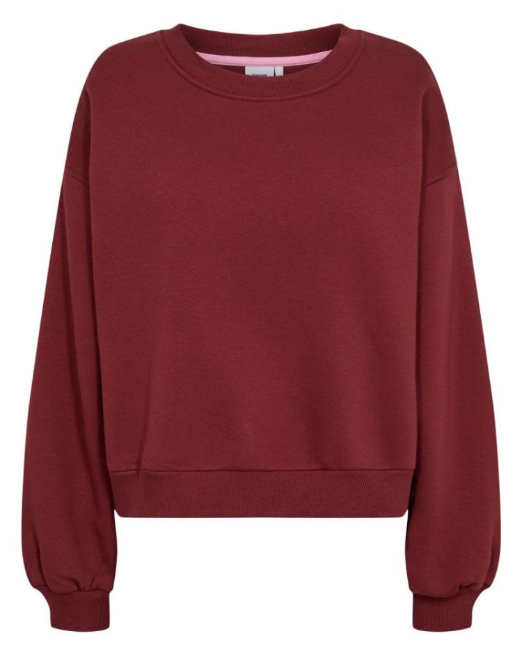 Bissa oversize cropped sweatsh 2736 Syrah