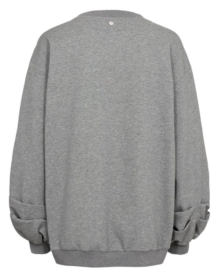 Stinna oversized sweatshirt 0526 dark grey 