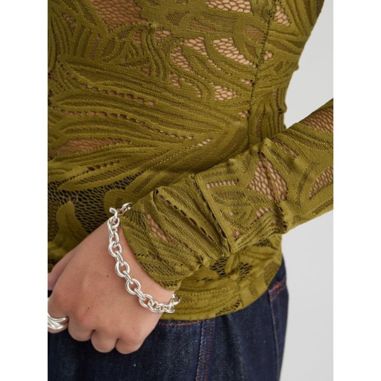 Lovena Long Sleeve Top 449 fir green