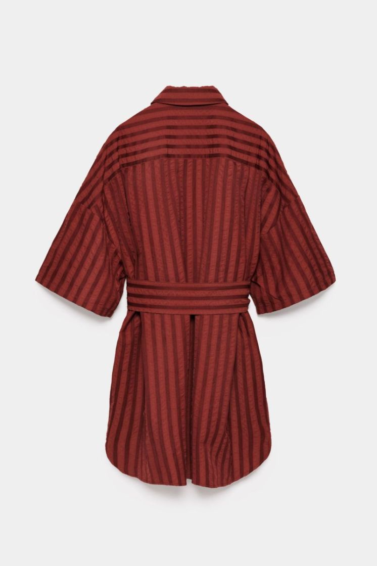 Dimply oversized korte jurk RDD