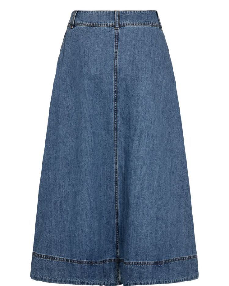 Sandie denim long skirt 3013 medium blu