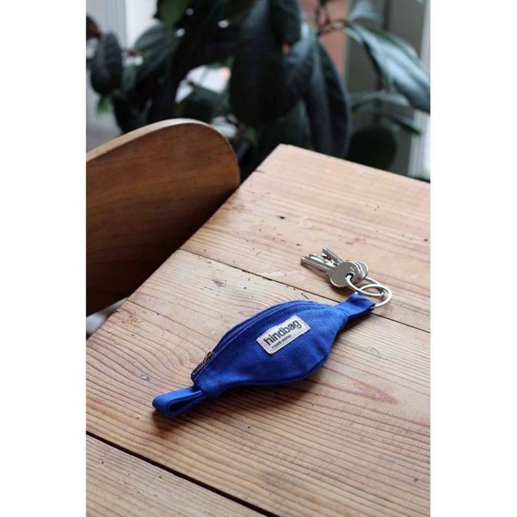 COME KEYRING ELECTRIC BLUE