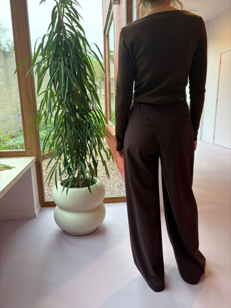 Pantalon Jovial 53-prune