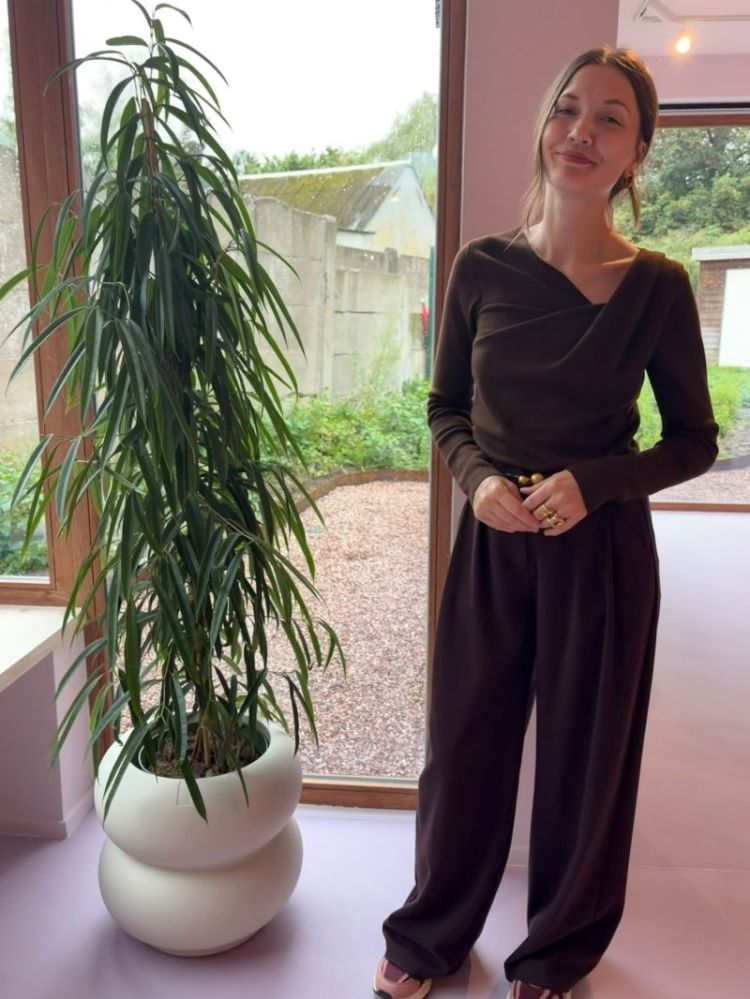 Pantalon Jovial 53-prune