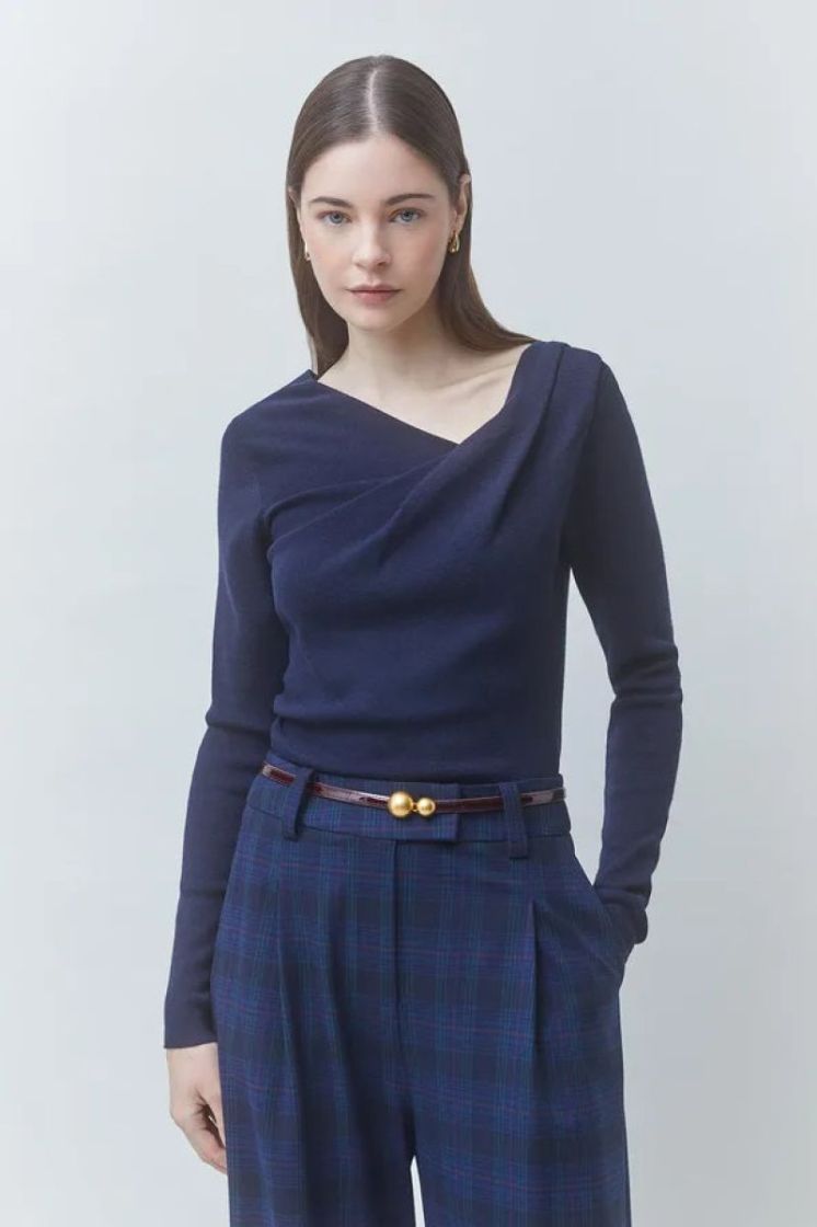 Pull Pleor 03-bleu nuit