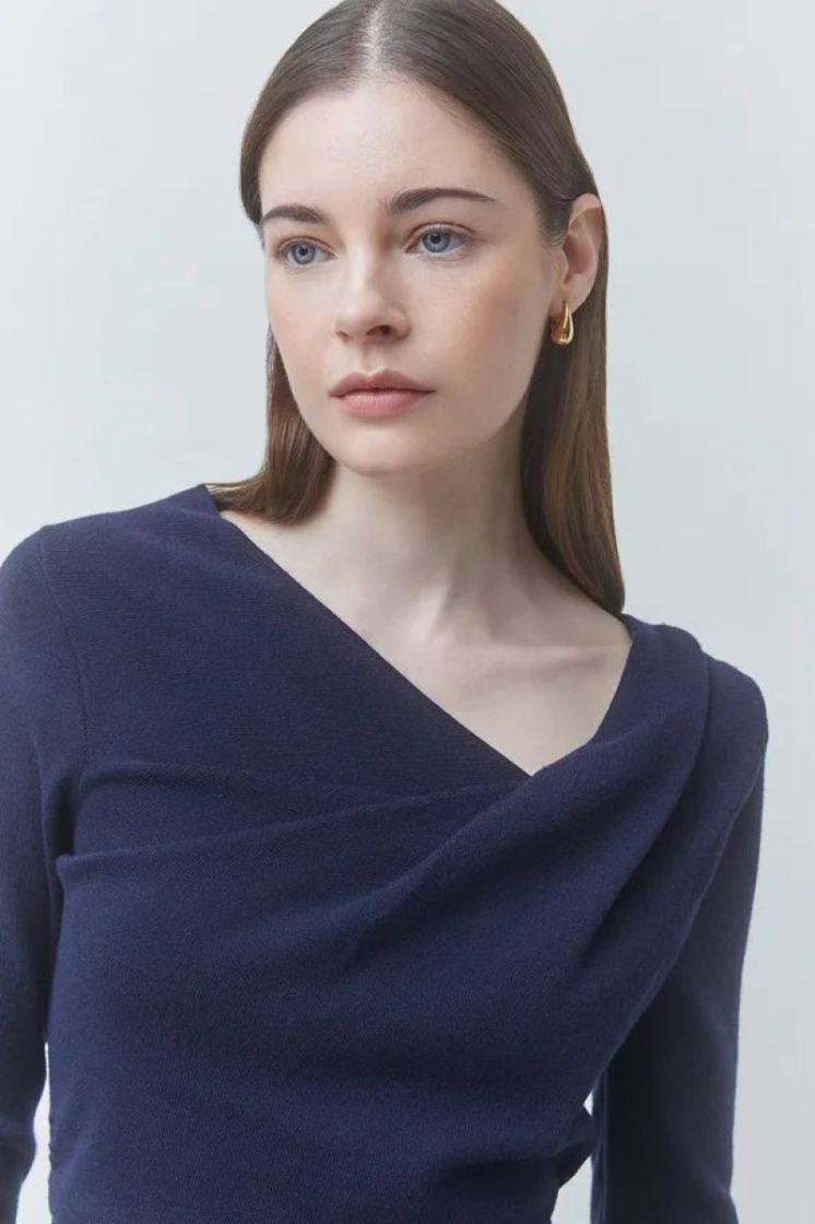 Pull Pleor 03-bleu nuit