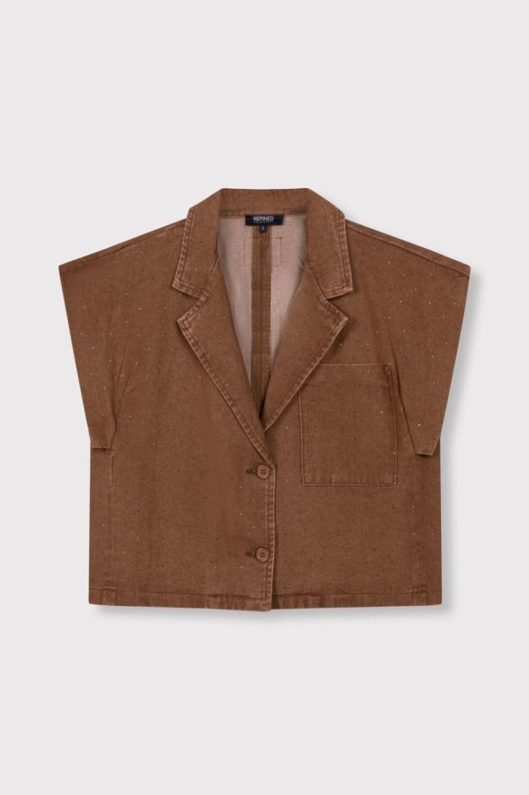 Marlie gilet 600 brown