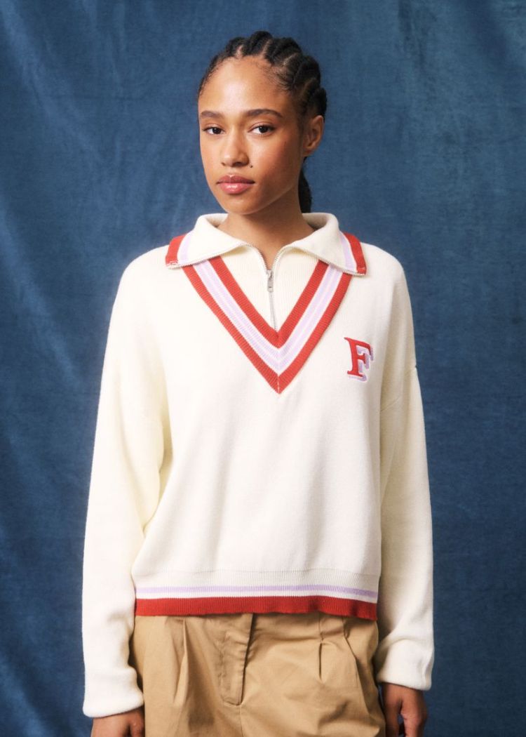 Pull Palmira creme