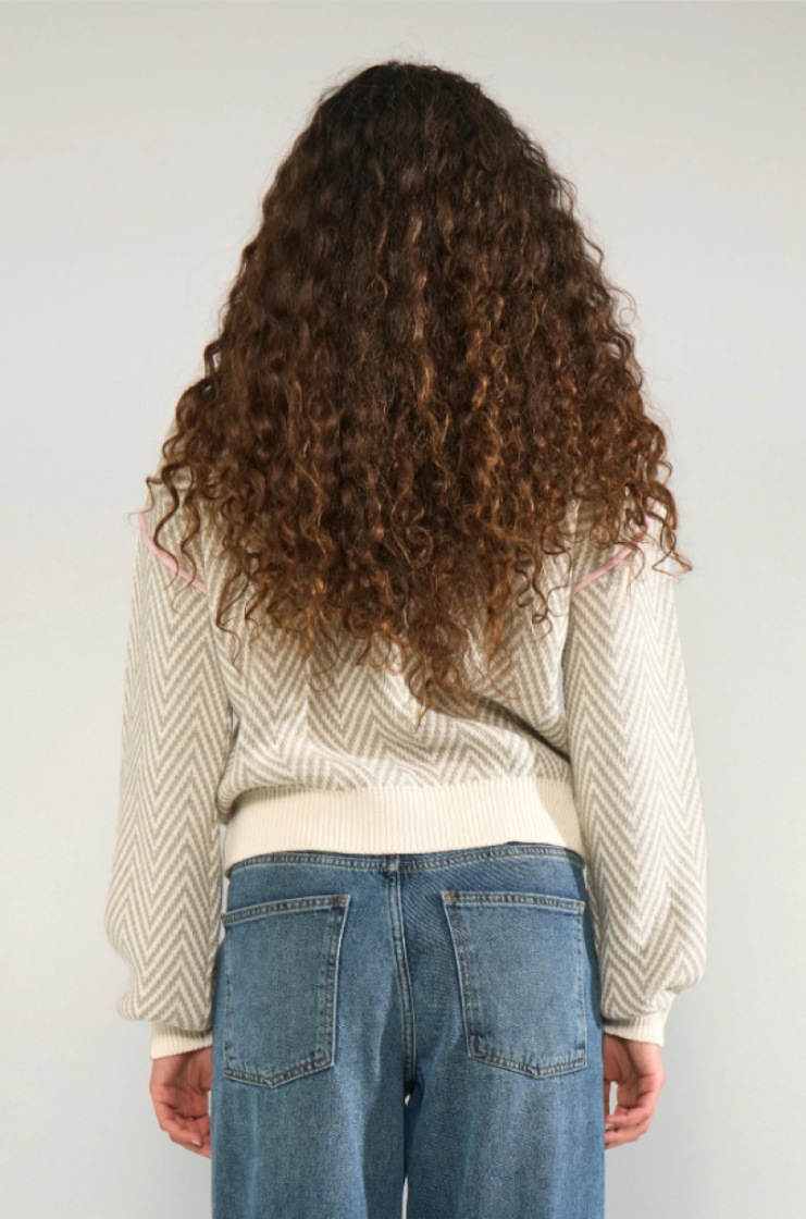 Ravissi Cardigan  Light grey mel