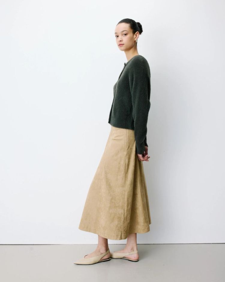 Aleron Cardigan  kaki