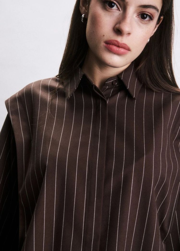 Florian shirt chocolat