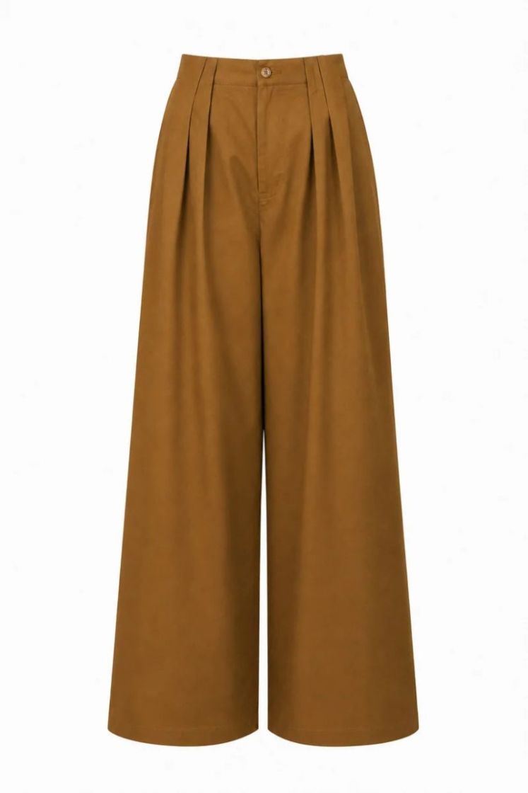 Trousers Juan ocre