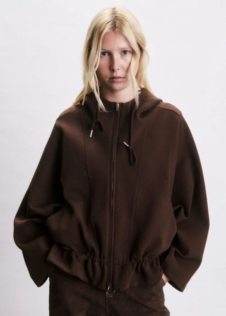 Sweatshirt Warren chocolat