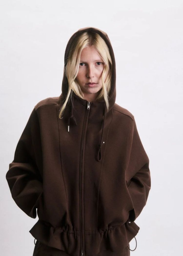 Sweatshirt Warren chocolat