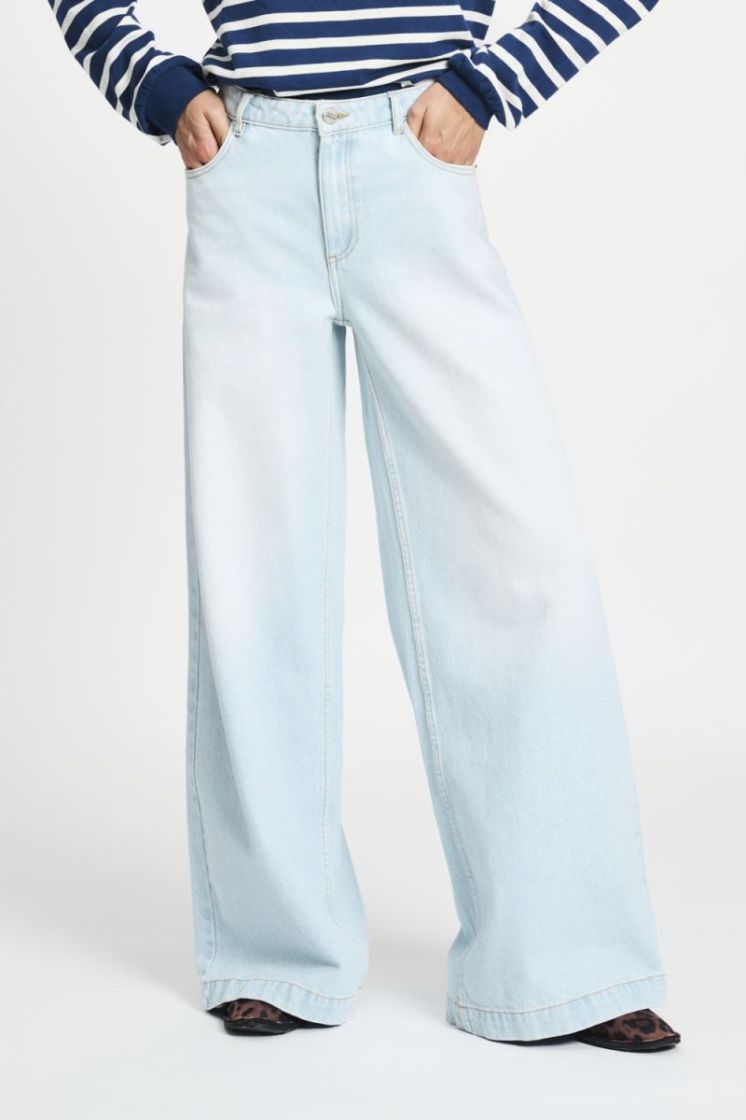 Baggy Wideleg Light Blue 650 Blue