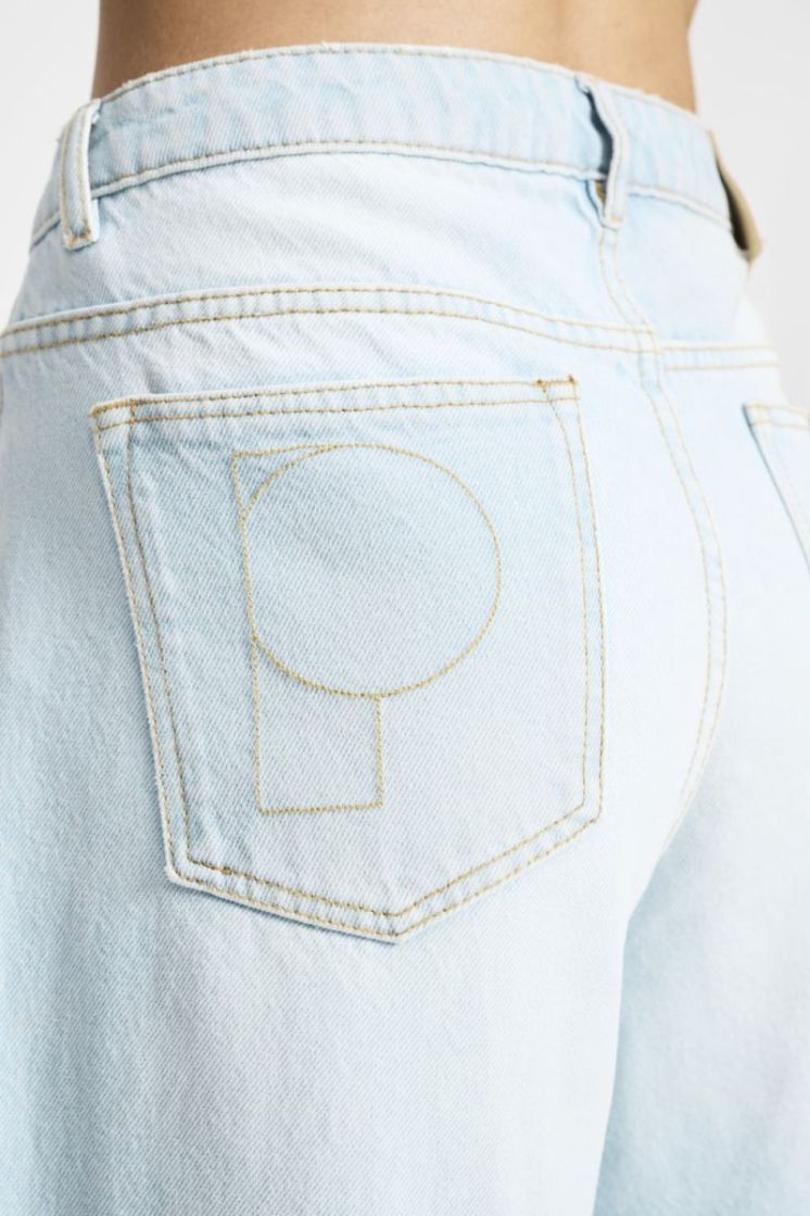 Baggy Wideleg Light Blue 650 Blue