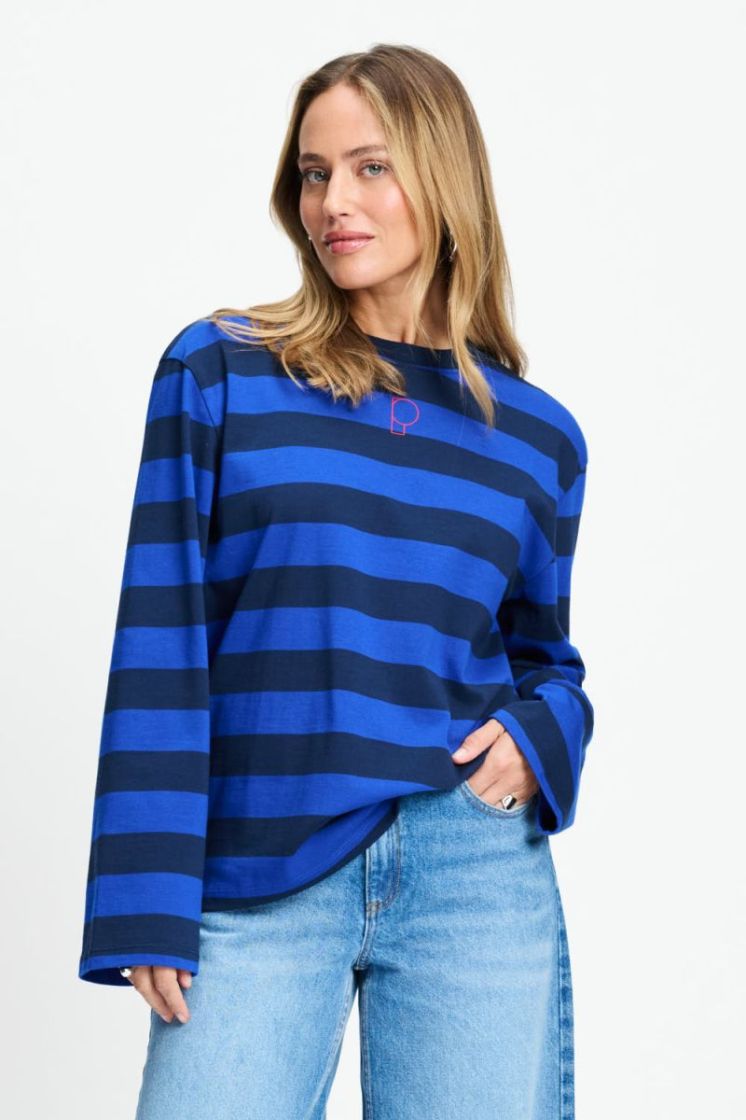 Joy Striped Blue