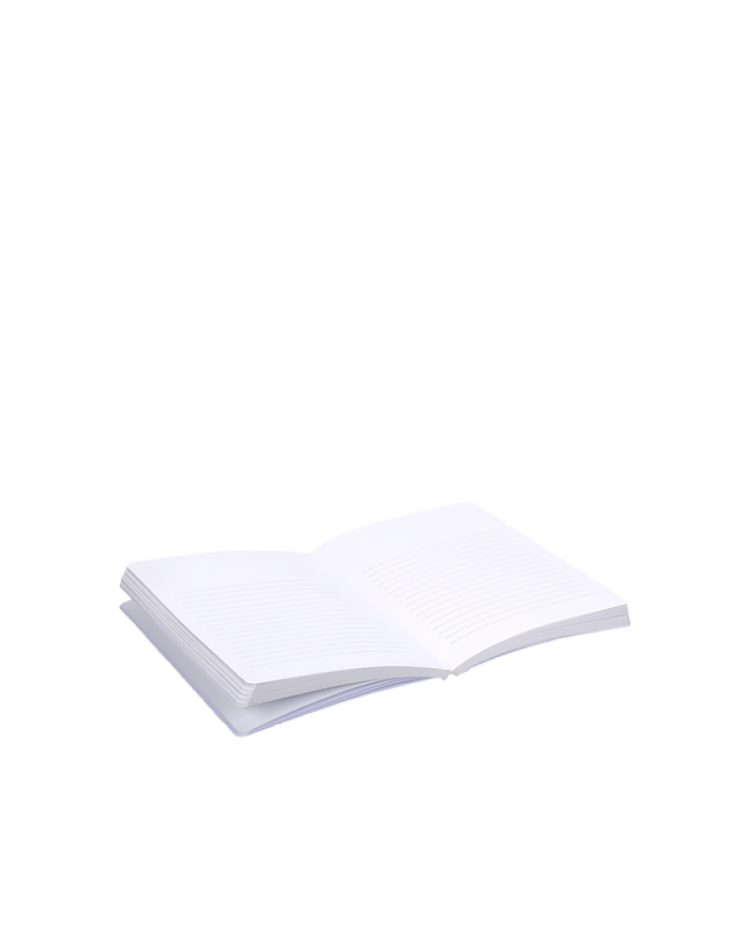 Notebook M - vegan leather Dark wood