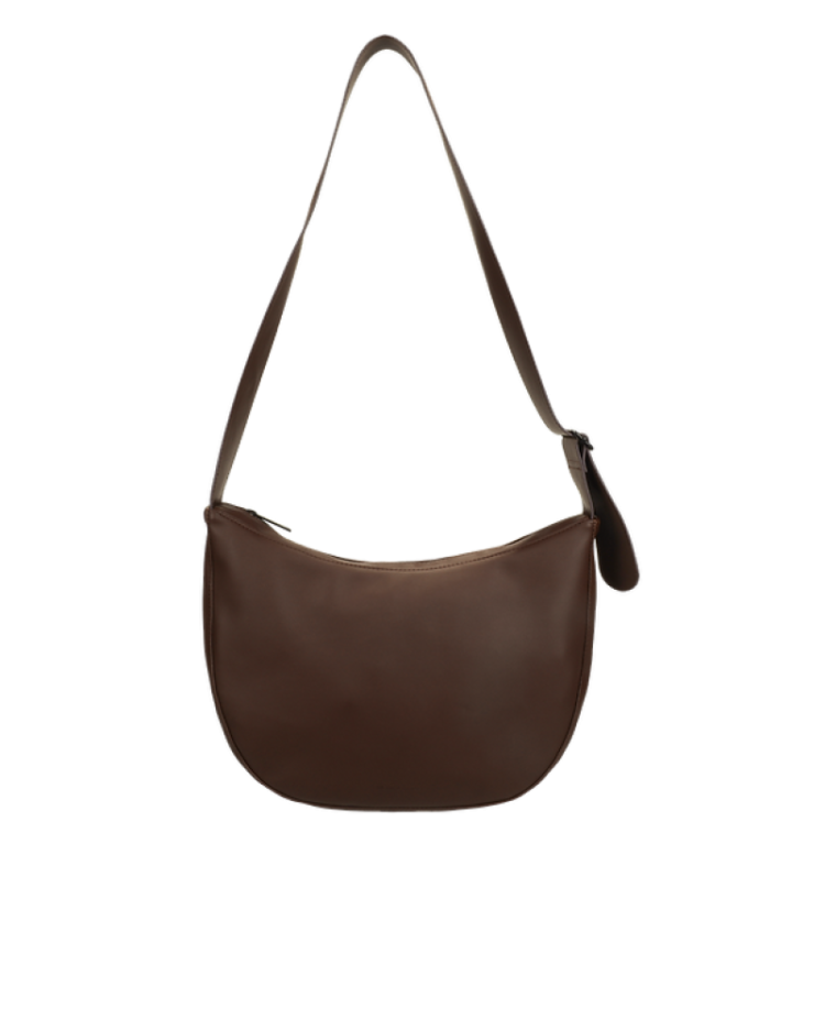 Umi cross body shopper  dark wood