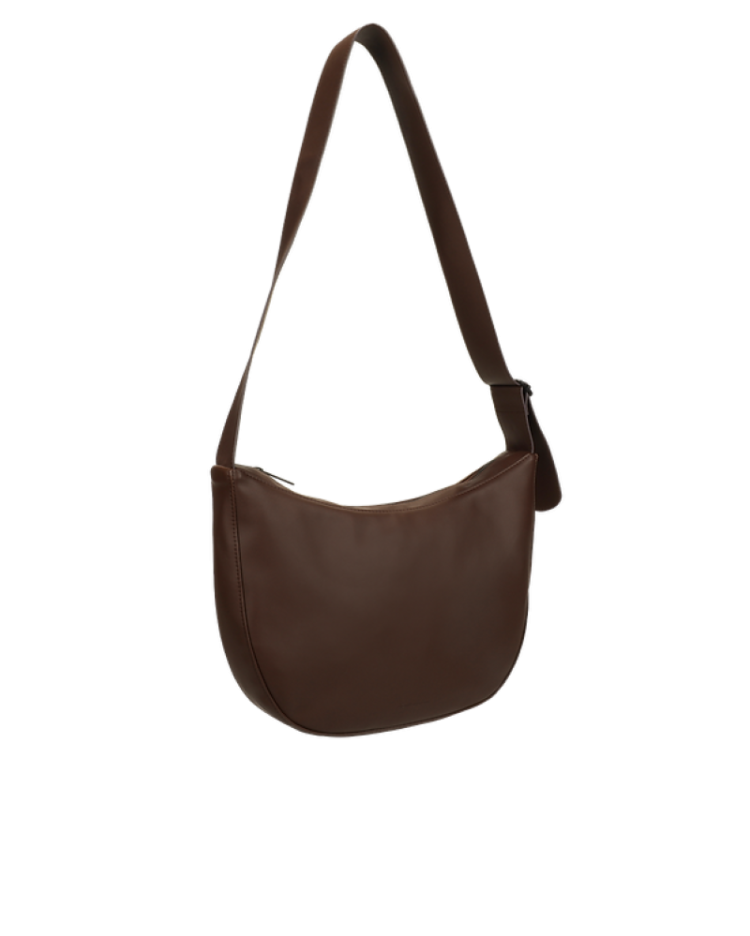 Umi cross body shopper  dark wood