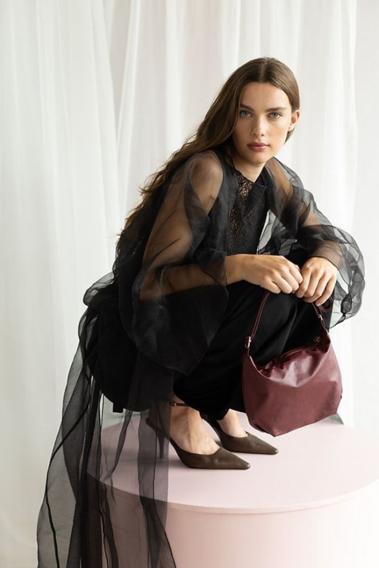 Cross body bag  new maroon