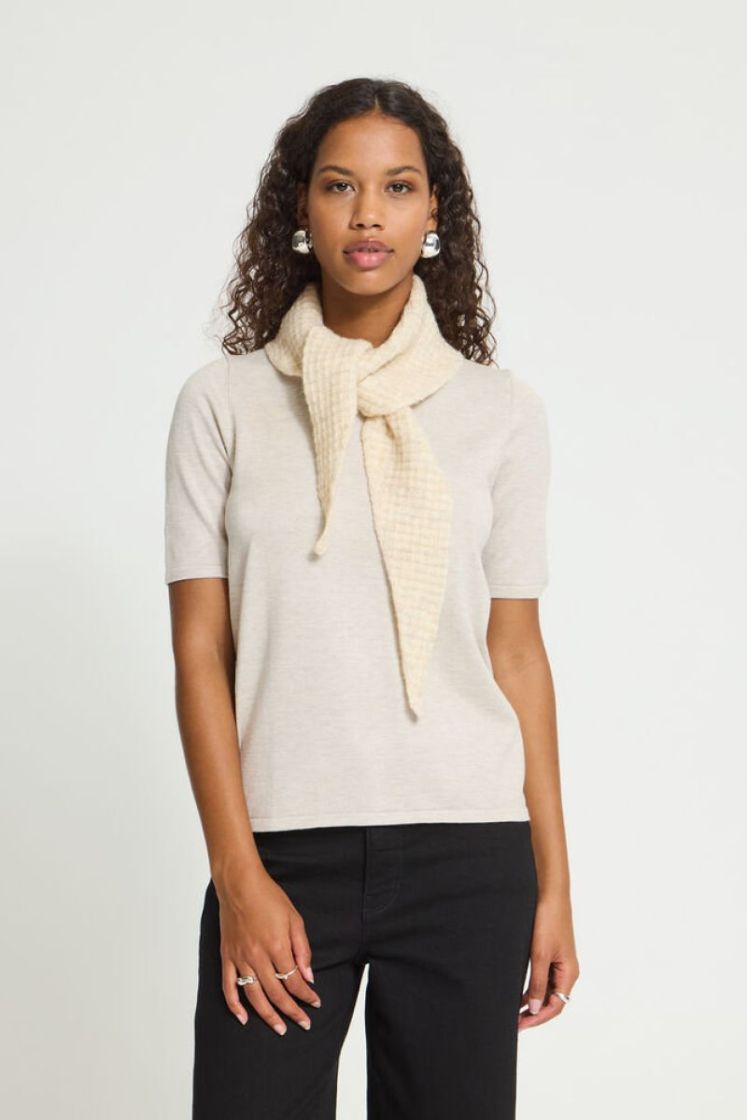 Folthea scarf 130401 Oatmeal