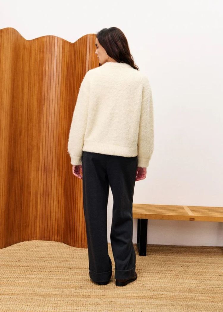Syros cardigan creme