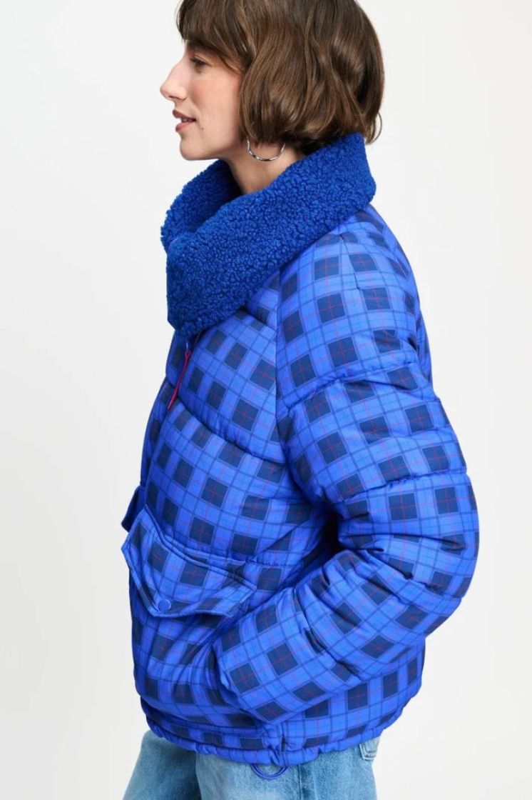 JAS Coco Blue Check bleu